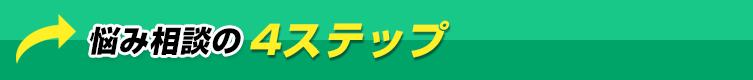 悩み相談までの4ステップ